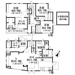 横浜市南区中里４丁目の一戸建て