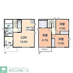田谷町貸家
