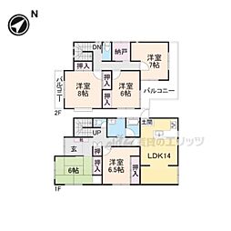 草津市笠山６丁目の一戸建て