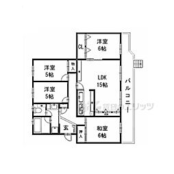 膳所ハイツ6号棟