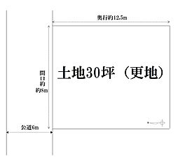 北大路 建築条件無し土地30坪／北区紫野東御所田町