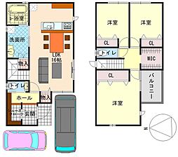 川島東代町2区画 A号地