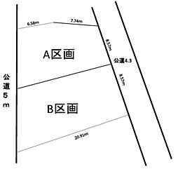 北本市緑4丁目売地 A区画