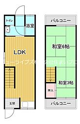 寝屋川市高倉1丁目の一戸建て