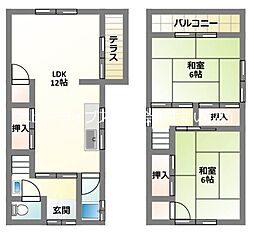 寝屋川市葛原1丁目の一戸建て