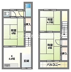 門真市上野口町の一戸建て