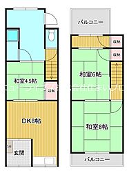 守口市藤田町6丁目の一戸建て