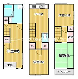 守口市金田町1丁目の一戸建て