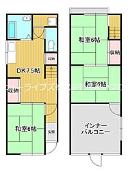 寝屋川市萱島東3丁目の一戸建て