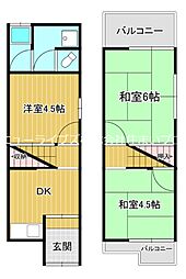 寝屋川市上神田1丁目の一戸建て