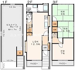 門真市舟田町の一戸建て