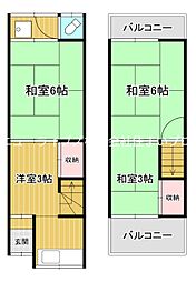 寝屋川市萱島東1丁目の一戸建て