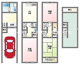 守口市藤田町5丁目の一戸建て