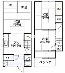 寝屋川市高柳3丁目の一戸建て