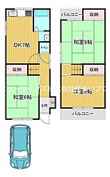 寝屋川市国松町の一戸建て
