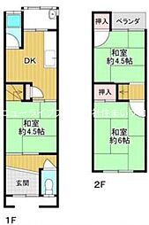 守口市金田町1丁目の一戸建て