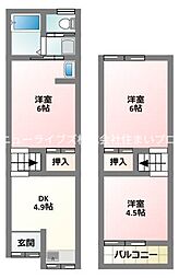 寝屋川市堀溝3丁目の一戸建て