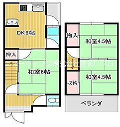 寝屋川市葛原新町の一戸建て