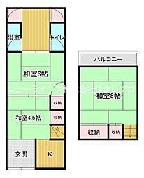 寝屋川市若葉町の一戸建て
