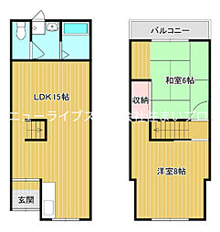 寝屋川市河北東町の一戸建て