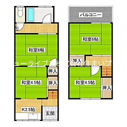 門真市石原町の一戸建て