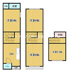 守口市藤田町1丁目の一戸建て