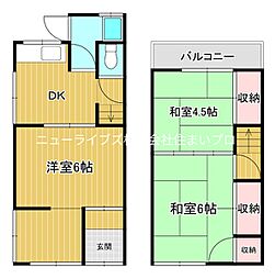 寝屋川市萱島東1丁目の一戸建て