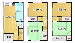 寝屋川市錦町の一戸建て