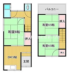 寝屋川市木田元宮1丁目の一戸建て