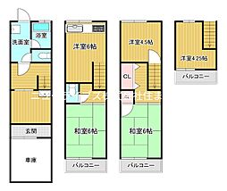 門真市石原町の一戸建て