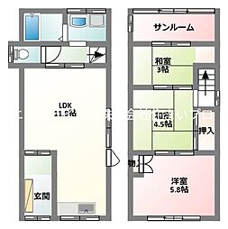 寝屋川市対馬江西町の一戸建て