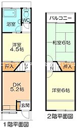 守口市金田町1丁目の一戸建て