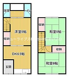 寝屋川市上神田1丁目の一戸建て