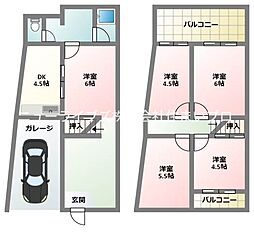守口市大久保町3丁目の一戸建て