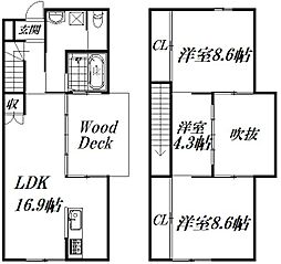 浜松市中央区蜆塚2丁目の一戸建て