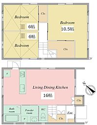 浜松市中央区広沢2丁目の一戸建て