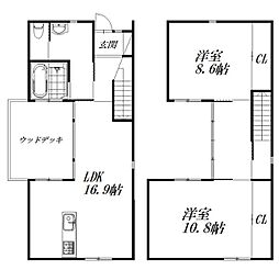 浜松市中央区広沢2丁目の一戸建て