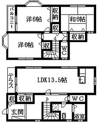 浜松市中央区佐鳴台4丁目の一戸建て