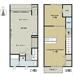 浜松市中央区曳馬3丁目の一戸建て