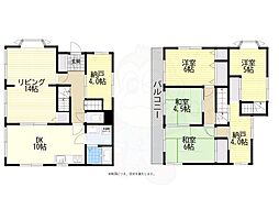 調布市西つつじケ丘2丁目の一戸建て