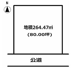 古河市諸川　土地