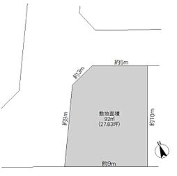 筑西市玉戸　土地