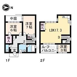 京都市北区西賀茂大栗町の一戸建て