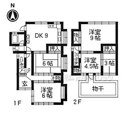京都市左京区修学院千万田町の一戸建て