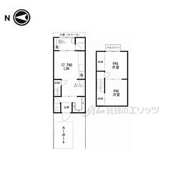 京都市北区大宮中林町の一戸建て