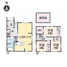 京都市北区衣笠赤阪町の一戸建て