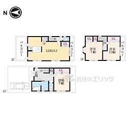 京都市北区紫野東藤ノ森町の一戸建て