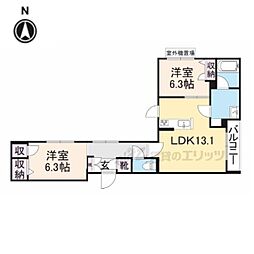 シャーメゾン　レグ　北山 302