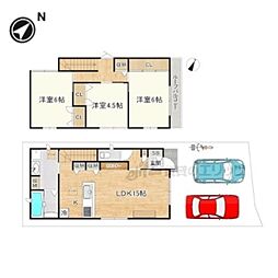 京都市北区西賀茂北山ノ森町の一戸建て