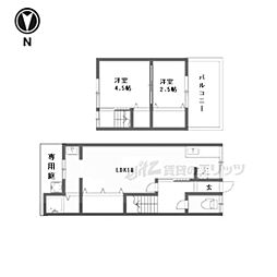 京都市北区紫野西蓮台野町の一戸建て